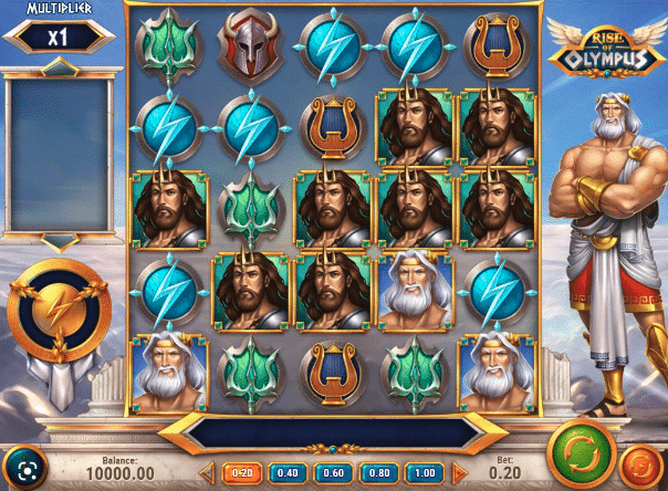 rise of olympus gokkast